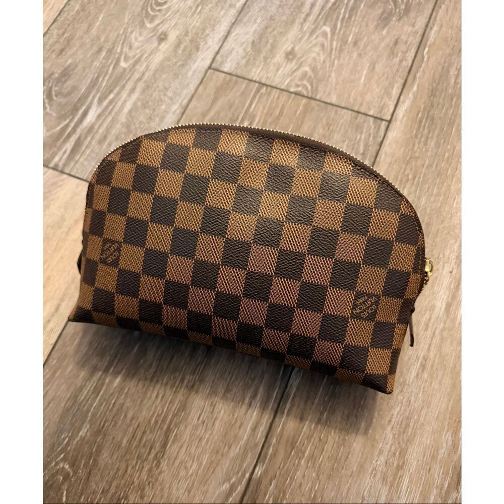 Louis Vuitton Damier Ebene Cosmetic Pouch GM
